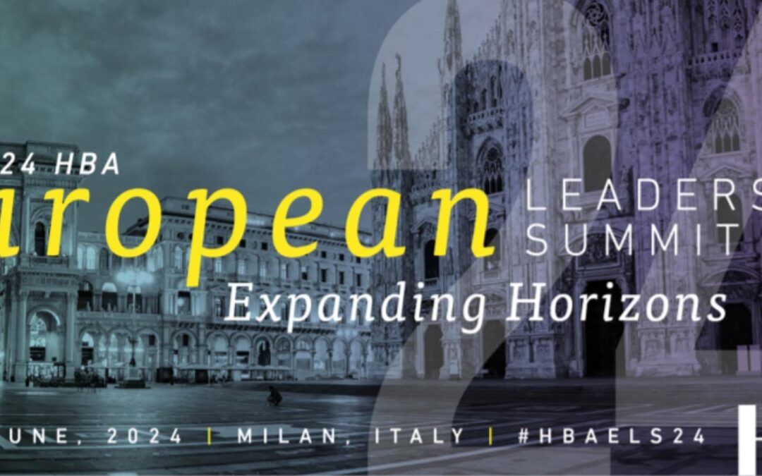 Expanding Horizons: KVALITO is Sponsoring and Attending the 2024 HBA European Leadership Summit in Milan, June 13-14