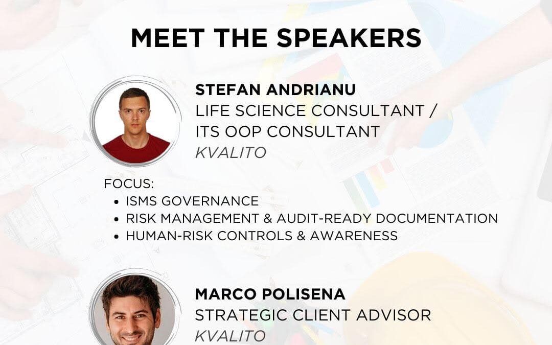 Information Security Management​as a Scalable Backbone​- Building Cyber Resilience and Compliance in Pharma